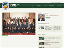 Tablet Screenshot of pcapi7.org